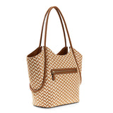 Tessi 2-in-1 Tote Cognac Multi