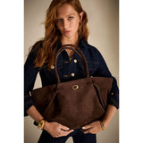Allegra Girlfriend Tote Espresso