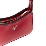 Arnela Top Zip Shoulder Bag Red