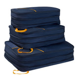 Packing Cubes 3PK Navy/Orange