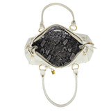 Lock Shiny Shoulder bag Beige