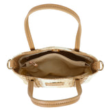 Straw Handbag S Beige