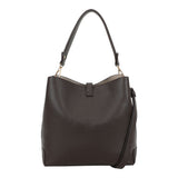 Bar Bucket bag Dark Brown