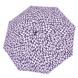 Fiber Magic printed automatic Leaves Indigo