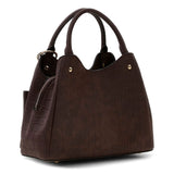 Lorella Small Girlfriend Tote Espresso