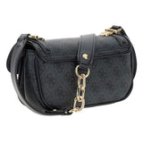 Dea Mini Crossbody Flap Coal Logo