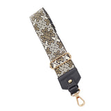 Shoulder Bag Strap Gold Pattern G