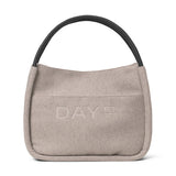 Woolen Small Shopper Taupe Melange