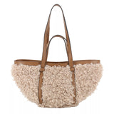 Cosmo Woolen Shopper Media Latxa/Dalia Natural