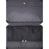 Berta Weekender Duffle Brown Latte Logo