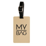 Navnelapp MYBAG Beige