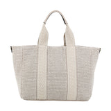 Raffia Fabric Shopper Kaia Sahara