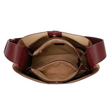 Gold Bar Shoulder bag Wine Red