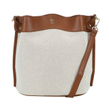 2.0 Canvas Bucket bag Brown