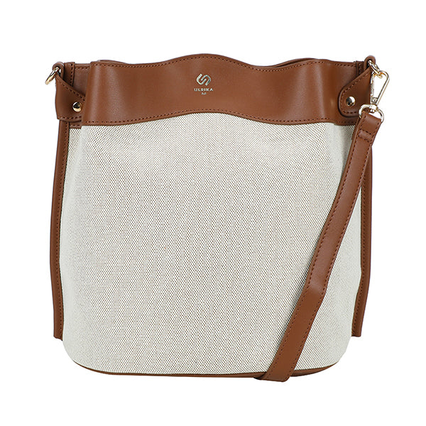 2.0 Canvas Bucket bag Brown