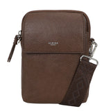 Pocket Phone Crossbody bag Dark Brown