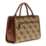 Audrey Logo GFRND Satchel Latte Logo
