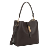 Bar Bucket bag Dark Brown