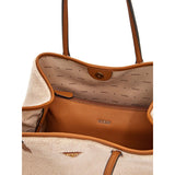 Victtoria Large 2 in 1 Tote Natural/Cognac