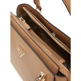 Noelle II Luxury Satche Coal Logo