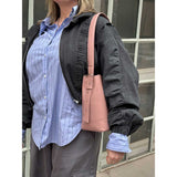 Minimalism Bucket bag L Pink