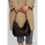 Salerno shoulder bag Mona Dark Brown