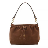 Temi Shoulder bag M Suede Wood