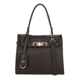 Paris Hand bag S Dark Brown