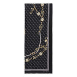 Printed Scarf Black