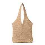 Crochet Tote Starfish Beige