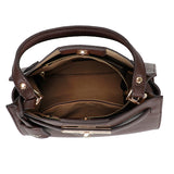 Paris Hand bag S Dark Brown