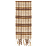 Brushed Scarf White Multi