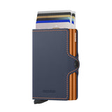 Twinwallet Matt TM Nighblue Orange