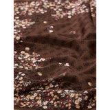 Printed Square Foulard Brown