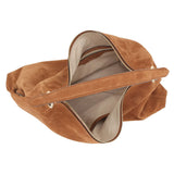 Suede Hobo bag Big Cuoio
