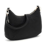 Eco Gemma Hobo Shoulder Bag Black