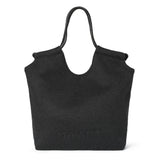 Day Woolen Tote Dark Grey Melange