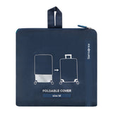 Ta Revolution Foldable Luggage Cover M Midnight Blue