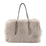 Noelle Leather Shearling LH Handbag Seina