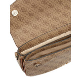Dea Flap Shoulder bag Latte Logo