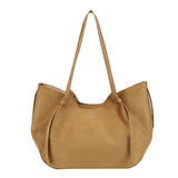 Suede Shopper Camel