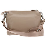 Mellow Leather Pochette Warm Taupe