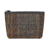 Woolen Check Mini Major Brown