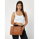 Meridian II Girlfriend Satchel Cognac