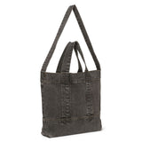 Washed Denim Cross Body Gray Denim