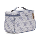 Berta Toiletry Train Case Slate logo