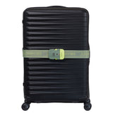 Luggage Belt TSA Olive/Lime