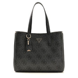 Meridian II GRLFRND Tote Coal Logo