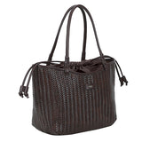 Braid Shoulder bag Dark Brown