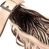 Fringed Shoulder bag Beige